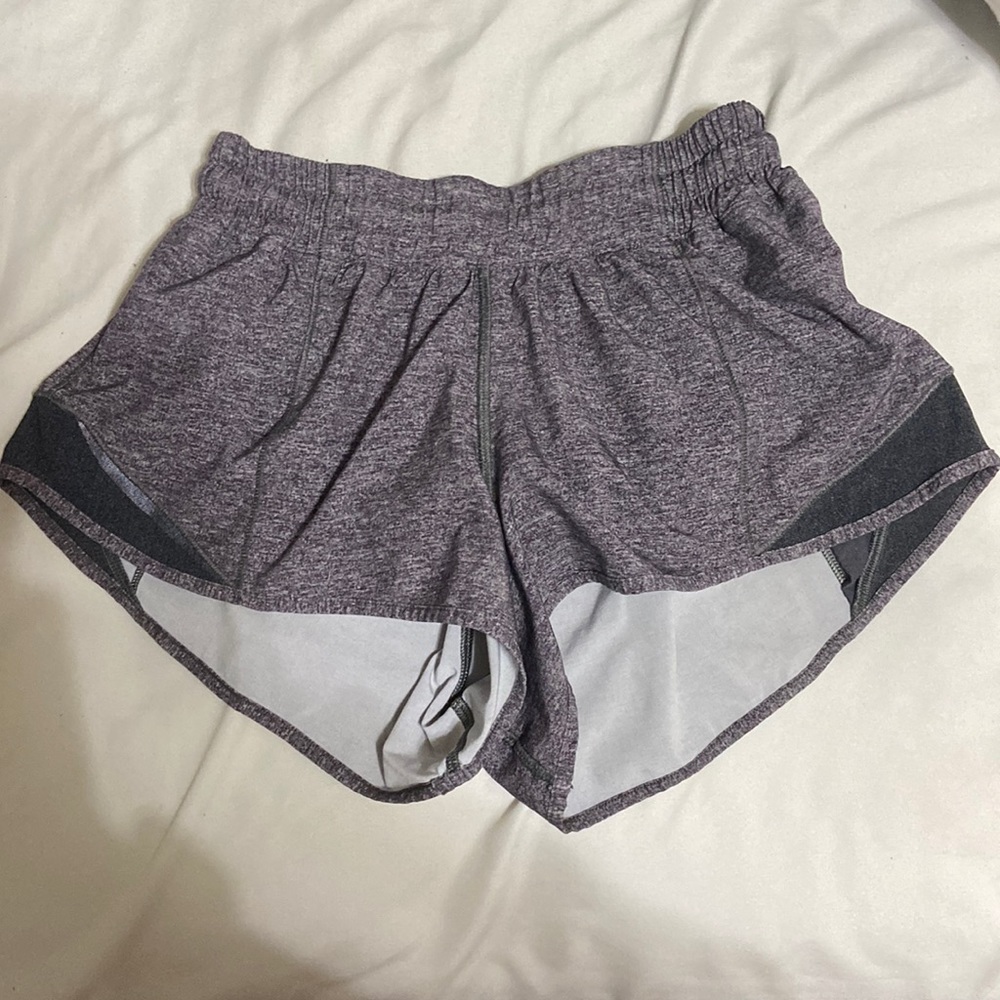 Grey lululemon shorts